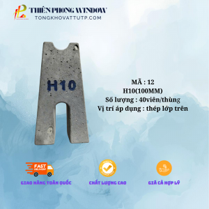 CON KÊ BÊ TÔNG SÀN TRÊN  (100mm),40 viên /thùng, sử dụng được 50m2