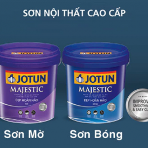 Sơn nội thất JOTUN Majestic. Có độ bóng ánh ngọc trai tuyệt đẹp