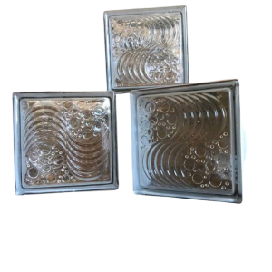 GẠCH KÍNH LẤY SÁNG INDONESIA BỌT BIỂN 19*19*8CM