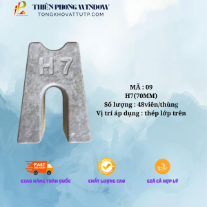 CON KÊ BÊ TÔNG SÀN TRÊN H7 (70mm),48 viên /thùng, sử dụng được 50m2