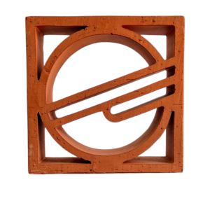 GẠCH BÔNG GIÓ ĐẤT NUNG MẪU 005 20*20*6CM