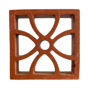 GẠCH BÔNG GIÓ ĐẤT NUNG MẪU 007 20*20*6CM