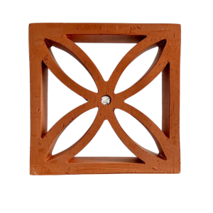 GẠCH BÔNG GIÓ ĐẤT NUNG MẪU 008 20*20*6CM