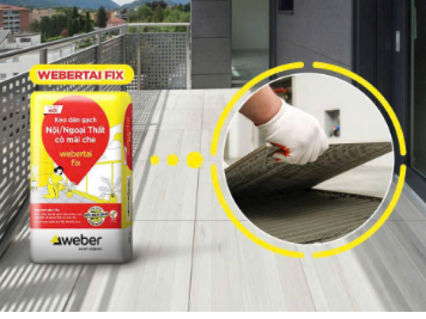 Keo dán gạch Webertai fix