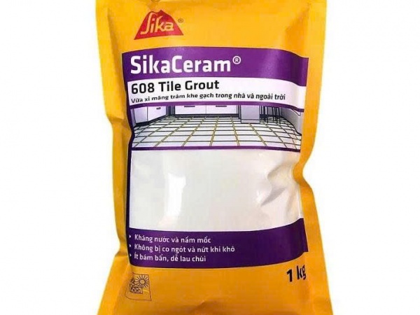 KEO CHÀ RON SIKACERAM 608 TILE GROUT (1KG)