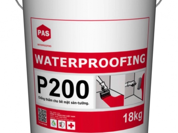 CHỐNG THẤM PAS P200 - CHỐNG THẤM TƯỜNG MÁI - CHỐNG TIA UV
