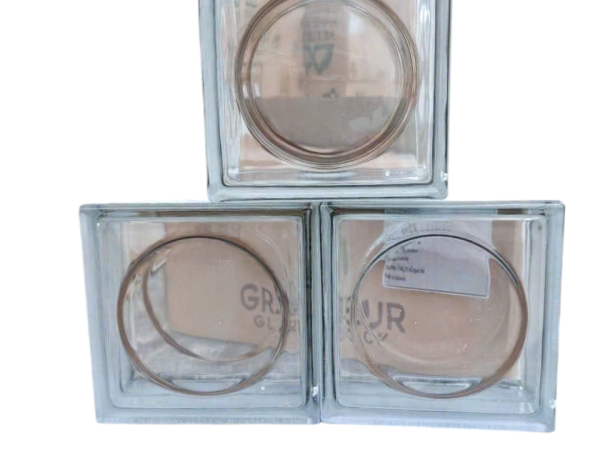 GẠCH KÍNH LẤY SÁNG INDONESIA HỌA TIẾT TRÒN 19*19*8CM