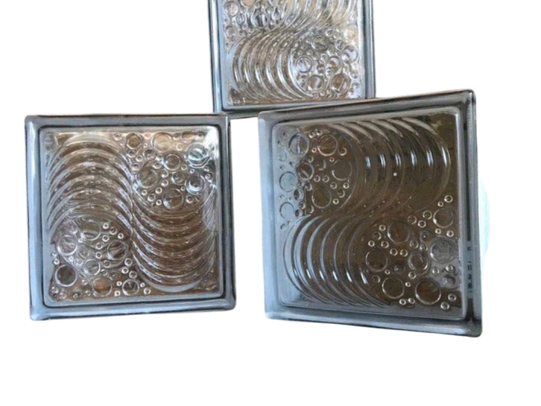 GẠCH KÍNH LẤY SÁNG INDONESIA BỌT BIỂN 19*19*8CM