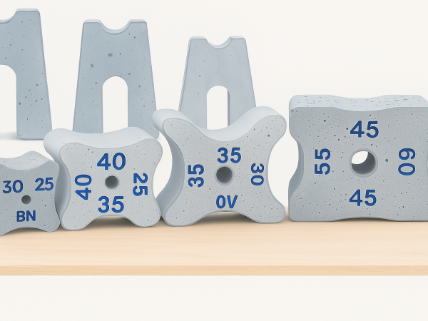 CON KÊ BÊ TÔNG ĐA NĂNG ĐN1 (20-25mm), 210 viên  /thùng, sử dụng được 50m2