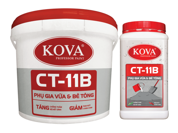 Phụ gia vữa & Bê tông CT-11B thùng 4kg