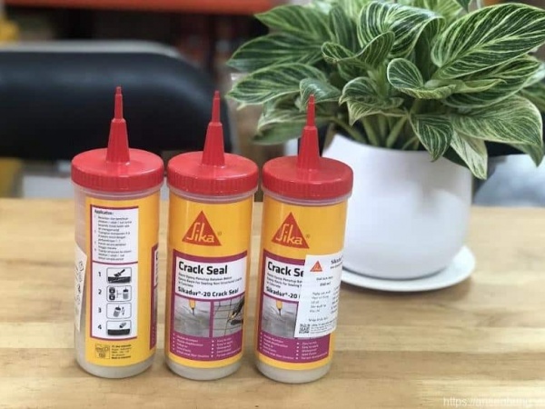 Sikadur 20 Crack Seal | Keo Epoxy Xử Lý Nứt