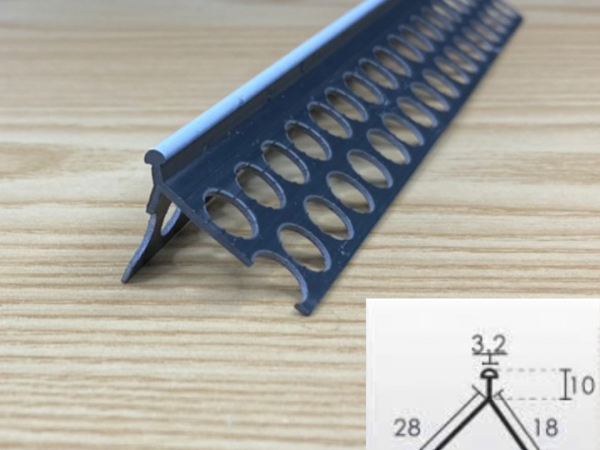 NẸP TẠO GÓC A3 (17-27-10 mm) - NẸP NHỰA TRÁT TƯỜNG - NẸP TRÁT GÓC TƯỜNG