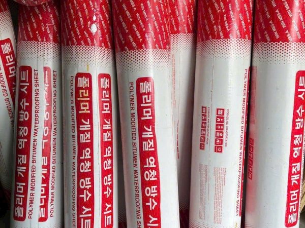 Chống Thấm Dột Đỏ Hàn Quốc (có keo) 1m*15m(1.2ly)