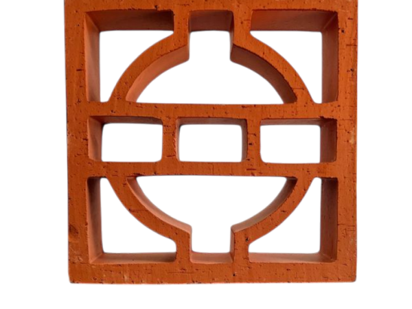 GẠCH BÔNG GIÓ ĐẤT NUNG MẪU 003 20*20*6CM