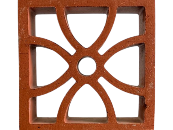 GẠCH BÔNG GIÓ ĐẤT NUNG MẪU 007 20*20*6CM