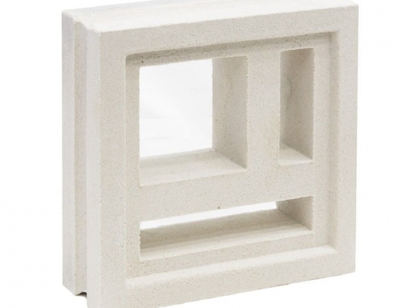 GẠCH BÔNG GIÓ MÀU TRẮNG MAZE 2 - VN001 (19CM*19CM*6.5CM)