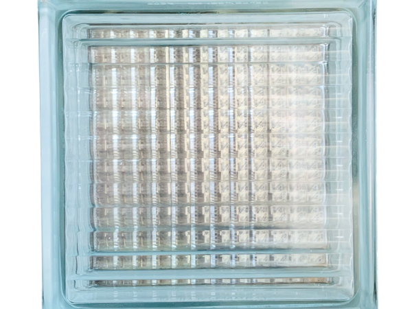 GẠCH KÍNH LẤY SÁNG INDONESIA SỌC ĐŨA 19*19*8CM