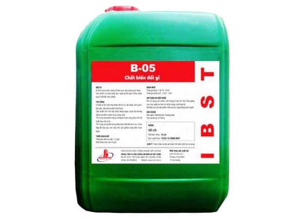 B-05-10L Chất tẩy rỉ sắt thép xây dựng