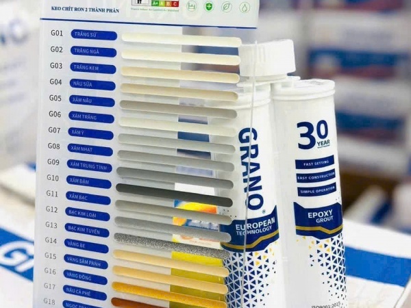 KEO CHÍCH MẠCH EPOXY GRANO GỐC EPOXY - CÔNG NGHỆ ĐỨC